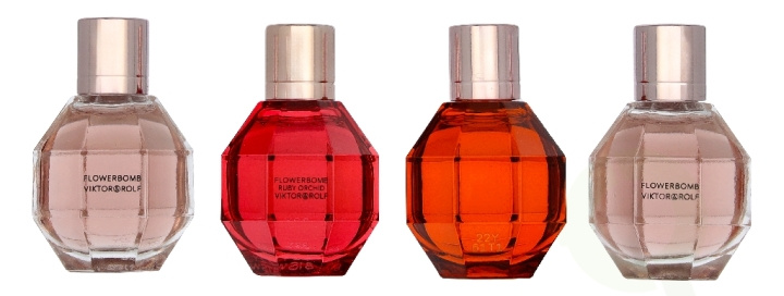 Viktor & Rolf Miniature Set 28 ml 2x Flowerbomb Edp Spray 7ml/Ruby Orchid Edp Spray 7ml/Tiger Lily Edp Spray 7ml i gruppen HELSE OG SKJØNNHET / Duft og parfyme / Parfyme / Parfymebokser hos TP E-commerce Nordic AB (D43775)