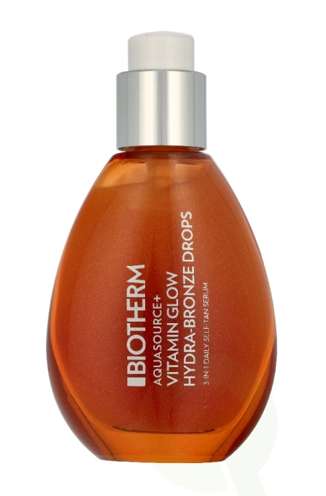 Biotherm Aquasource+ Vitamin Glow Hydra-bronze Drops 50 ml i gruppen HELSE OG SKJØNNHET / Hudpleie / Soling / Solkrem hos TP E-commerce Nordic AB (D43786)