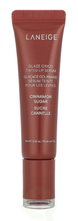 Laneige Glaze Craze Tinted Lip Serum 12 g Cinnamon Sugar i gruppen HELSE OG SKJØNNHET / Makeup / Lepper / Leppepomade hos TP E-commerce Nordic AB (D43794)