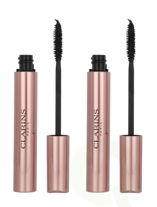 Clarins Luxurious Lashes Duo Mascara Set 16 ml 2x8ml - Wonder Perfect 4D i gruppen HELSE OG SKJØNNHET / Makeup / Øyne og øyebryn / Mascara hos TP E-commerce Nordic AB (D43809)