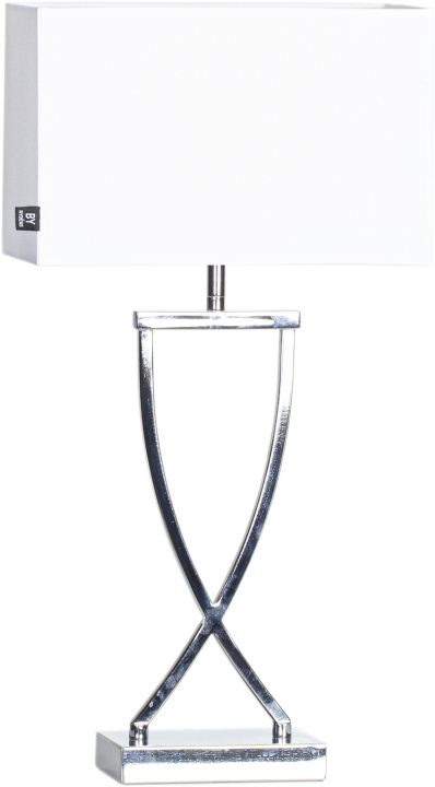 By Rydéns Bordlampe Omega 52 cm krom/hvit 2820430-5000By Rydéns i gruppen Elektronikk / Lys / Bordlamper hos TP E-commerce Nordic AB (D43832)