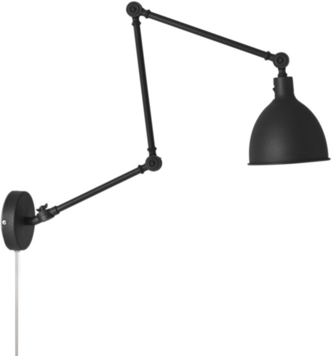 By Rydéns Vegglampe Bazar svart 2827660-4000By Rydéns i gruppen Elektronikk / Lys / Vegglamper hos TP E-commerce Nordic AB (D43836)