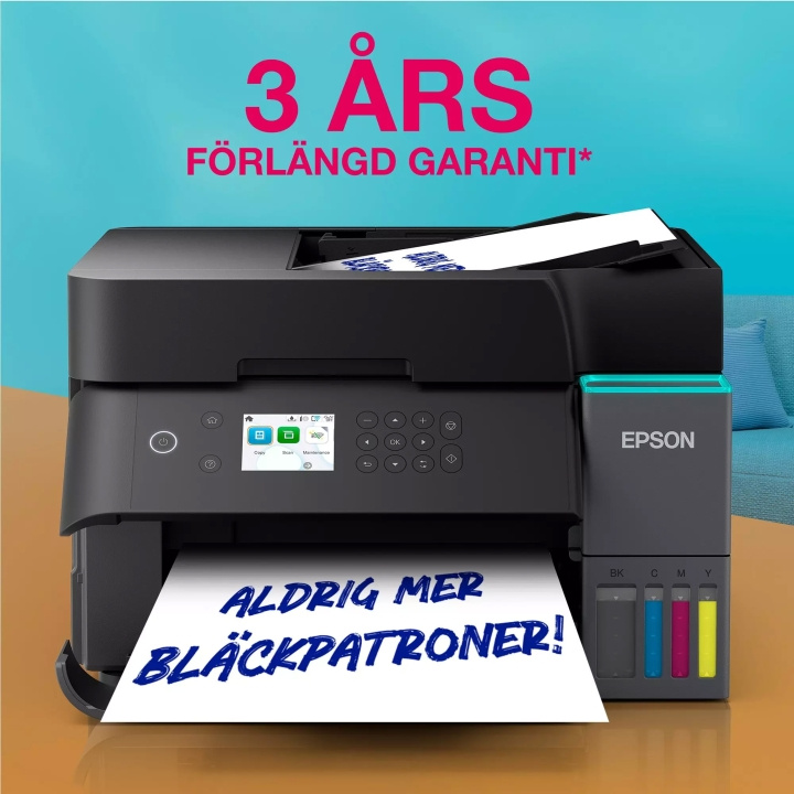 Epson Blekkstråleskriver EcoTank ET-3950Epson i gruppen Datautstyr / Skrivere og tilbehør / Skrivere / 3D-skrivere og tilbehør / Skrivare hos TP E-commerce Nordic AB (D43989)