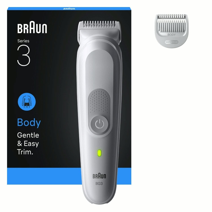 Braun Body Groomer BD3500 +2 Stylingverktyg i gruppen HELSE OG SKJØNNHET / Hår & styling / Barbering og trimming / Hårtrimmere hos TP E-commerce Nordic AB (D44027)