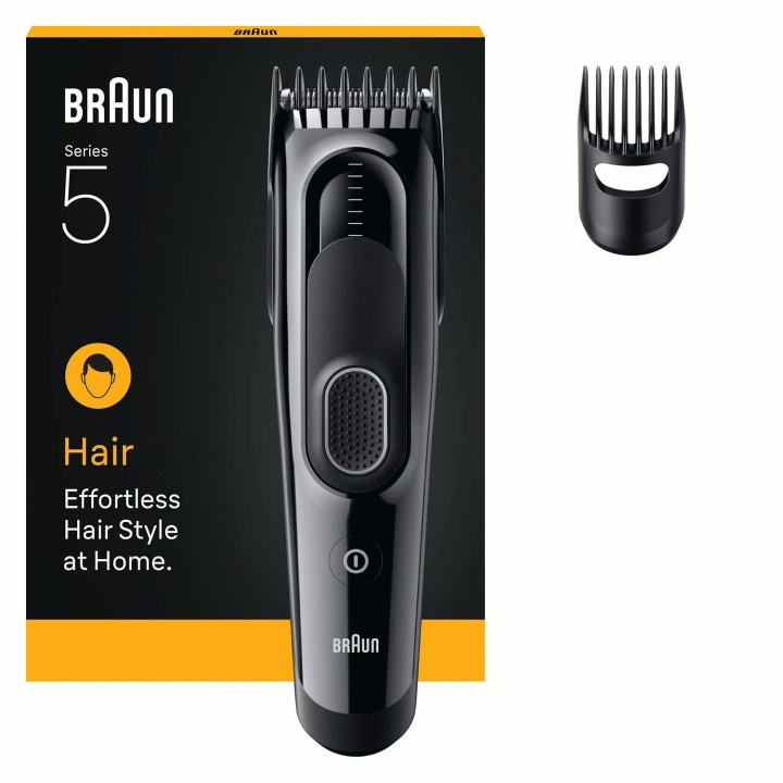 Braun Hårklippare HC5510 +2 Stylingverktyg i gruppen HELSE OG SKJØNNHET / Hår & styling / Barbering og trimming / Hårtrimmere hos TP E-commerce Nordic AB (D44029)
