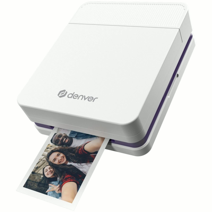 Denver Mobil färg-skrivare Bluetooth Batteri App-styrd MCP-6010 Vit i gruppen Datautstyr / Skrivere og tilbehør / Skrivere / 3D-skrivere og tilbehør / Skrivare hos TP E-commerce Nordic AB (D44044)