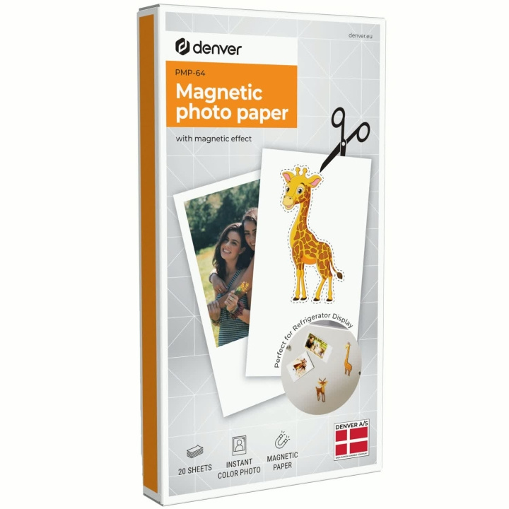 Denver Papper med magnet-funktion för Denver MCP-6010 i gruppen Datautstyr / Skrivere og tilbehør / Skrivere / 3D-skrivere og tilbehør / Skrivare hos TP E-commerce Nordic AB (D44050)