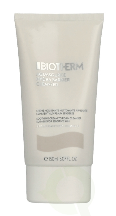 Biotherm Aquasource Hydra Barrier Cleanser 150 ml i gruppen HELSE OG SKJØNNHET / Hudpleie / Ansikt / Rengjøring hos TP E-commerce Nordic AB (D44075)
