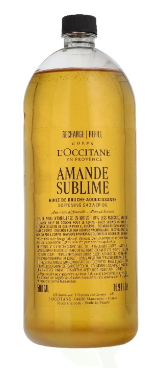 L\'Occitane Almond Shower Oil Refill 500 ml i gruppen HELSE OG SKJØNNHET / Hudpleie / Kroppspleie / Bad- og dusjkrem hos TP E-commerce Nordic AB (D44107)