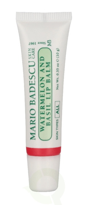 Mario Badescu Lip Balm 10 g Watermelon And Basil i gruppen HELSE OG SKJØNNHET / Makeup / Lepper / Leppepomade hos TP E-commerce Nordic AB (D44141)