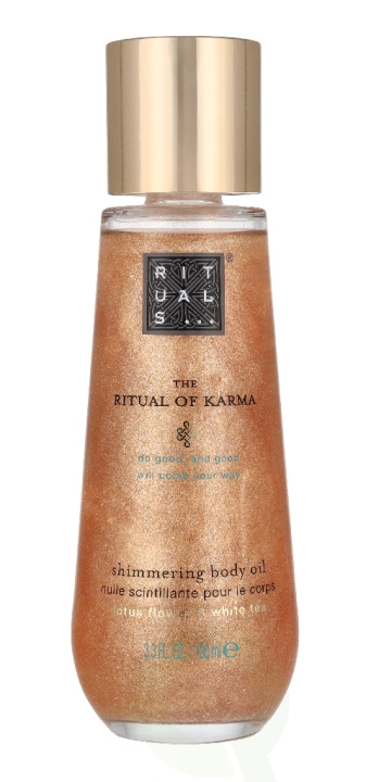 Rituals Karma Shimmering Body Oil 100 ml i gruppen HELSE OG SKJØNNHET / Hudpleie / Kroppspleie / Kroppsolje hos TP E-commerce Nordic AB (D44147)