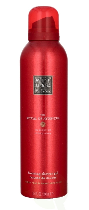 Rituals Ayurveda Foaming Shower Gel 200 ml i gruppen HELSE OG SKJØNNHET / Hudpleie / Kroppspleie / Bad- og dusjkrem hos TP E-commerce Nordic AB (D44171)