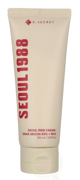 K-SECRET Seoul 1988 Cream Snail Mucin 93% + Rice 100 ml i gruppen HELSE OG SKJØNNHET / Hudpleie / Ansikt / Dagkrem hos TP E-commerce Nordic AB (D44233)