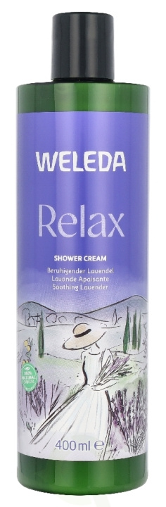 Weleda Relax soothing Lavender Shower Cream 400 ml i gruppen HELSE OG SKJØNNHET / Hudpleie / Kroppspleie / Bad- og dusjkrem hos TP E-commerce Nordic AB (D44248)
