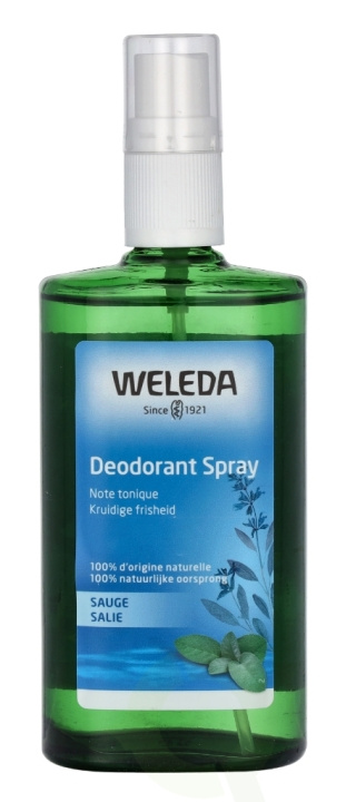 Weleda Sage Deodorant Natural Spray 100 ml i gruppen HELSE OG SKJØNNHET / Duft og parfyme / Deodorant hos TP E-commerce Nordic AB (D44253)