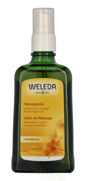 Weleda Calendula Massage Oil 100 ml i gruppen HELSE OG SKJØNNHET / Hudpleie / Kroppspleie / Kroppsolje hos TP E-commerce Nordic AB (D44262)