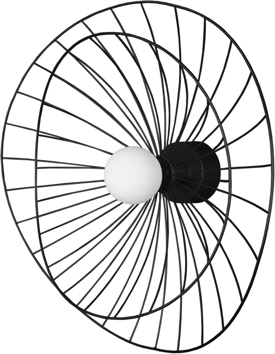 Globen Lighting Plafond Ray Svart Globen Lighting i gruppen Elektronikk / Lys / Vegglamper hos TP E-commerce Nordic AB (D44293)