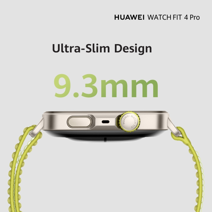 Huawei Smartwatch Watch Fit 4 Pro - Green Huawei i gruppen SPORT, FRITID & HOBBY / Smartwatch og Aktivitetsmålere / Smartwatches hos TP E-commerce Nordic AB (D44325)