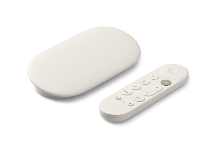 Google Mediaspelare Google TV Streamer 4K, Bundle - Porcelain Google i gruppen Elektronikk / Lyd & Bilde / TV og tilbehør / Smart-TV hos TP E-commerce Nordic AB (D44328)