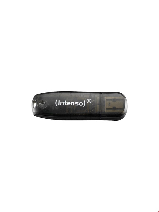Intenso Rainbow Line 16GB Black Intenso i gruppen Elektronikk / Lagringsmedia / USB-Pinner hos TP E-commerce Nordic AB (D44339)