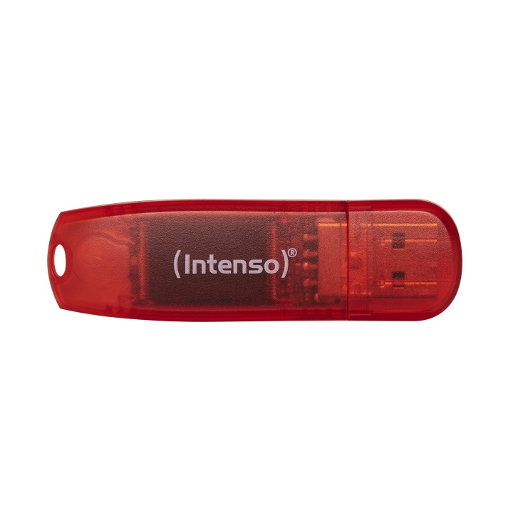 Intenso Rainbow Line 128 GB Red Intenso i gruppen Elektronikk / Lagringsmedia / USB-Pinner hos TP E-commerce Nordic AB (D44341)
