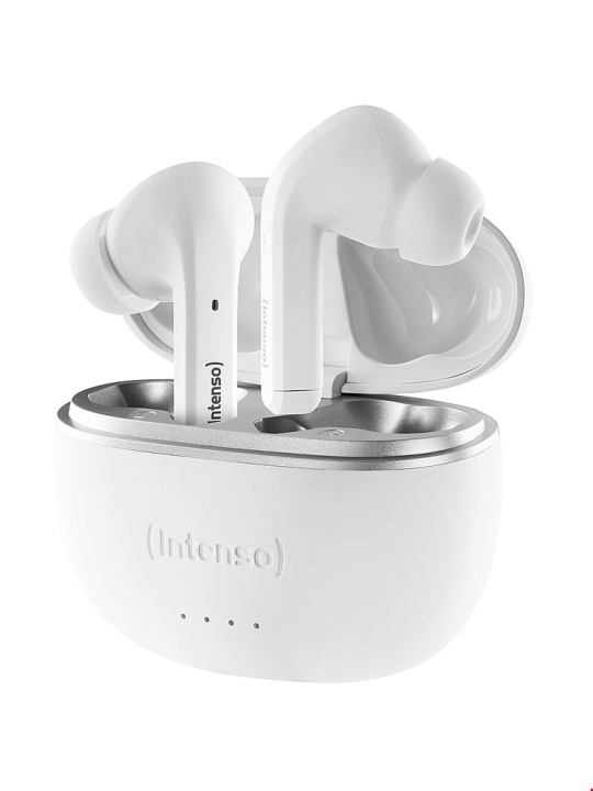 Intenso Handsfree Buds / Earphone White Intenso i gruppen Elektronikk / Lyd & Bilde / Hodetelefoner & Tilbehør / Hodetelefoner hos TP E-commerce Nordic AB (D44346)
