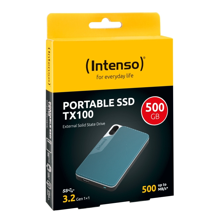 Intenso External SSD 500GB Intenso i gruppen Datautstyr / PC-Komponenter / Harddisker hos TP E-commerce Nordic AB (D44347)
