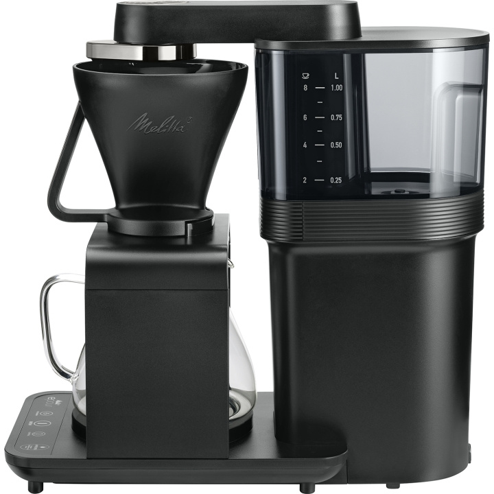 Melitta Kaffebryggare Epour Svart/Krom Melitta i gruppen HJEM, HUS OG HAGE / Husholdningsapparater / Kaffe og espresso / Kaffetraktere hos TP E-commerce Nordic AB (D44377)