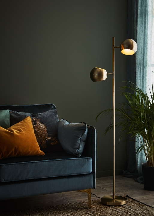 Markslöjd Golvlampa Edgar 107742 antik Markslöjd i gruppen Elektronikk / Lys / Gulvlamper hos TP E-commerce Nordic AB (D44392)