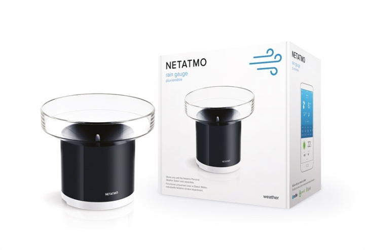 Netatmo RAIN GAUGE WEATHER STA i gruppen HJEM, HUS OG HAGE / Vifter og klimaprodukter / Termometre og værstasjoner hos TP E-commerce Nordic AB (D44399)