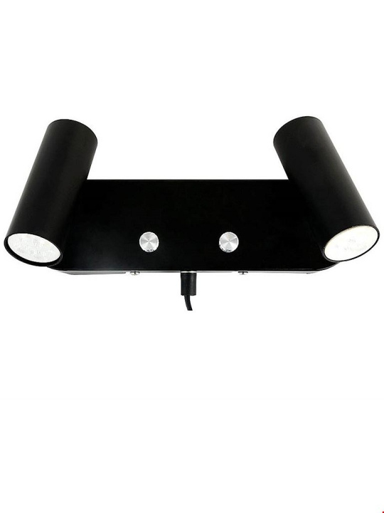 Oriva Vägglampa 2xMini Svart 49623-80 Oriva i gruppen Elektronikk / Lys / Vegglamper hos TP E-commerce Nordic AB (D44437)