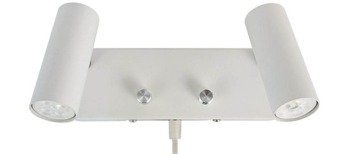 Oriva Vägglampa 2xMini Vit 49623-90 Oriva i gruppen Elektronikk / Lys / Vegglamper hos TP E-commerce Nordic AB (D44438)