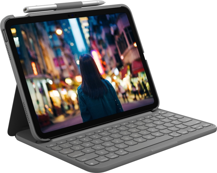 Logitech Slim Folio Ipad 10th Gen i gruppen SMARTTELEFON & NETTBRETT / Nettbrett hos TP E-commerce Nordic AB (D44509)