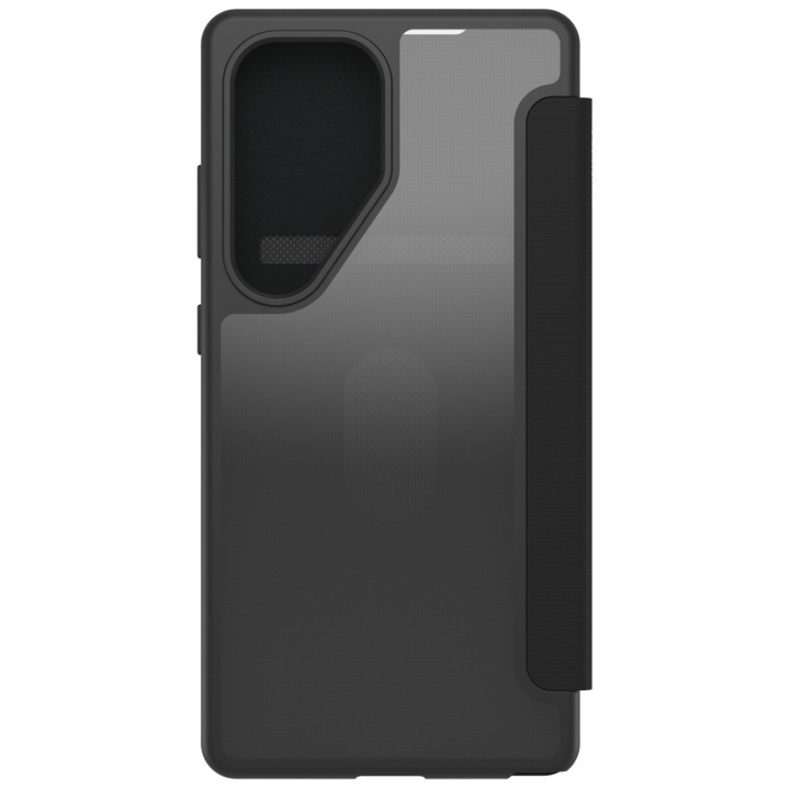 Otterbox React Folio Samsung Galaxy S25 Ultra Black Crystal - clear/black i gruppen SMARTTELEFON & NETTBRETT / Mobilbeskyttelse / Samsung hos TP E-commerce Nordic AB (D44580)
