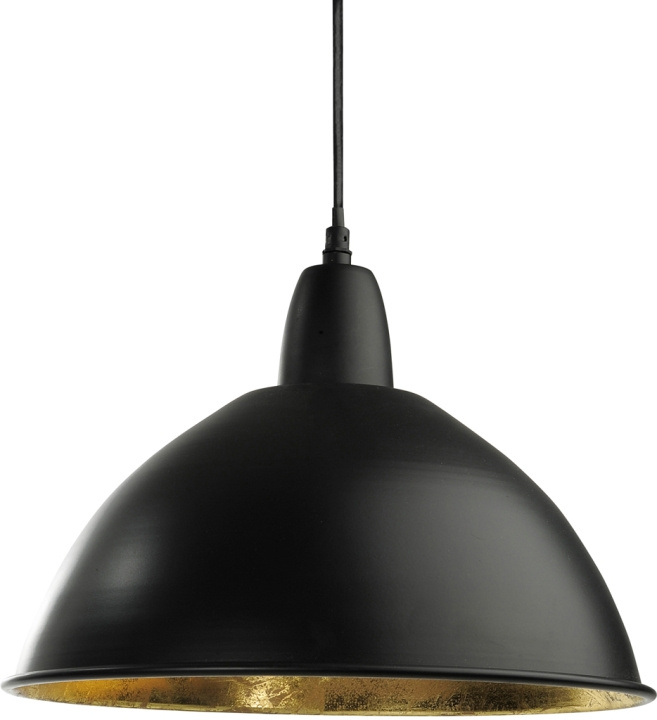 PR Home Taklampa Classic svart/guld PR Home i gruppen Elektronikk / Lys / Taklamper hos TP E-commerce Nordic AB (D44713)
