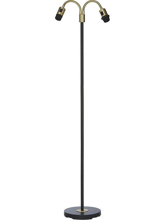 PR Home Golvlampfot Amy Flex2 Svart/Mässing 150cm PR Home i gruppen Elektronikk / Lys / Gulvlamper hos TP E-commerce Nordic AB (D44721)