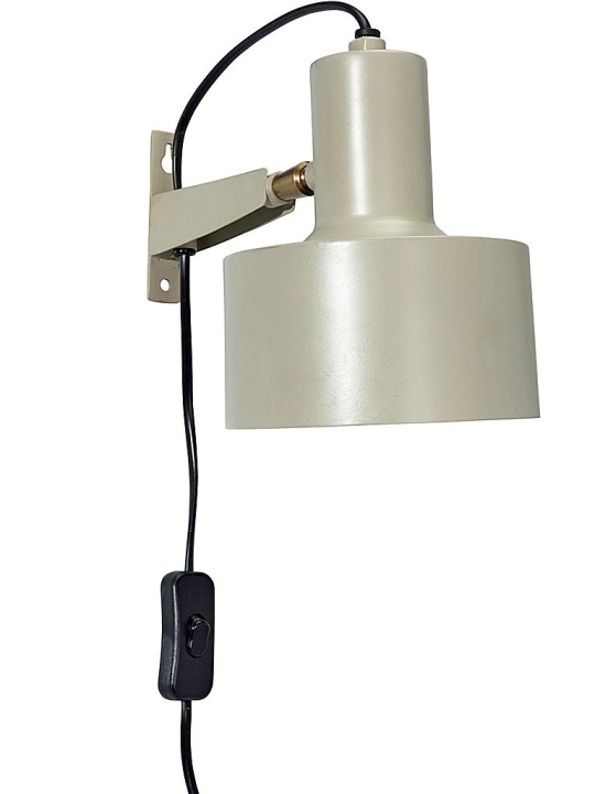 PR Home Vägglampa Solo Matt beige 23cm PR Home i gruppen Elektronikk / Lys / Vegglamper hos TP E-commerce Nordic AB (D44728)