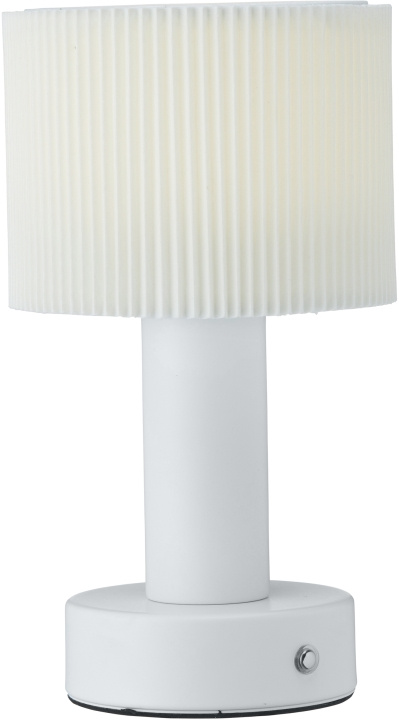 PR Home Laddbar Tiara vit 24 cm PR Home i gruppen Elektronikk / Lys / Bordlamper hos TP E-commerce Nordic AB (D44736)