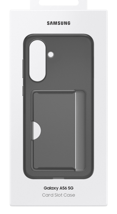Samsung Galaxy A56 Card Slot Case - Black i gruppen SMARTTELEFON & NETTBRETT / Mobilbeskyttelse / Samsung hos TP E-commerce Nordic AB (D44762)
