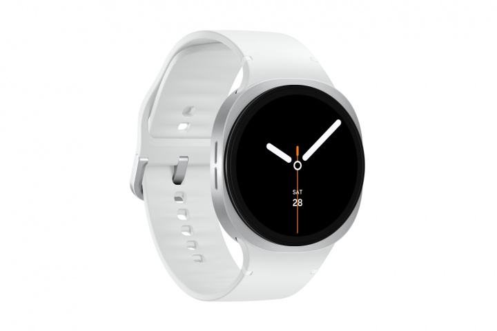 Samsung Galaxy Watch8 Large eSim - Silver i gruppen SPORT, FRITID & HOBBY / Smartwatch og Aktivitetsmålere / Smartwatches hos TP E-commerce Nordic AB (D44791)