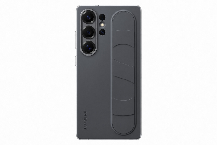 Samsung Galaxy S25 Ultra Standing Grip Case - Black i gruppen SMARTTELEFON & NETTBRETT / Mobilbeskyttelse / Samsung hos TP E-commerce Nordic AB (D44884)