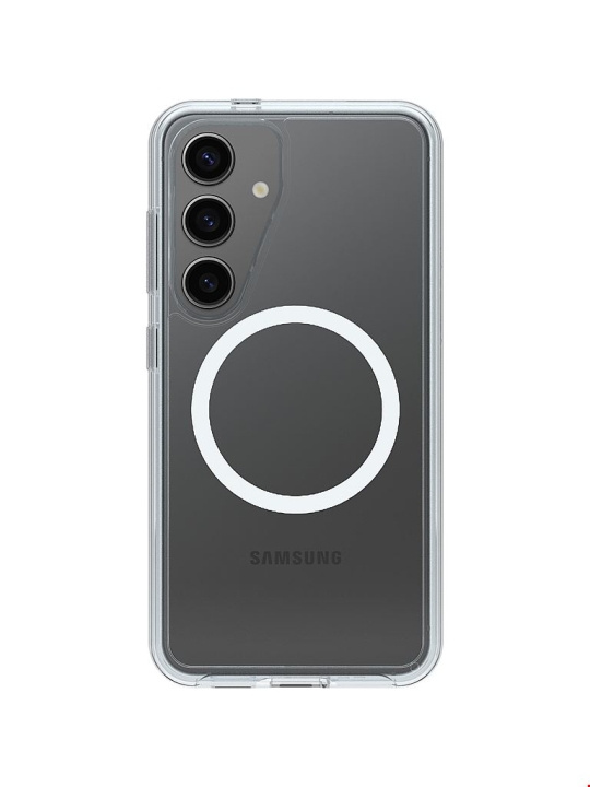 Otterbox Symmetry Clear Magnets Samsung Galaxy S25 clear - ProPack i gruppen SMARTTELEFON & NETTBRETT / Mobilbeskyttelse / Samsung hos TP E-commerce Nordic AB (D44891)