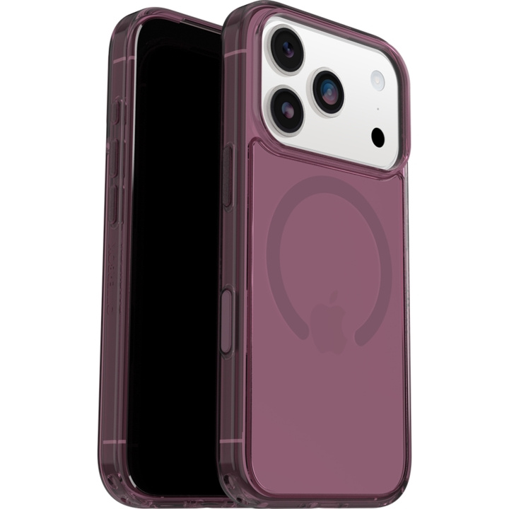 Otterbox Symmetry Clear Magsafe Camera Control Iphone 17 Pro - Purple i gruppen SMARTTELEFON & NETTBRETT / Mobilbeskyttelse / Apple / iPhone 17 hos TP E-commerce Nordic AB (D44980)