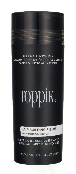 Toppik Hair Building Fibers - White 27.5 g i gruppen HELSE OG SKJØNNHET / Hår & styling / Hårstyling hos TP E-commerce Nordic AB (D45003)