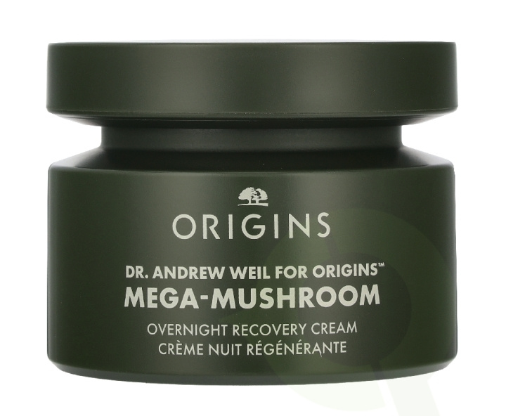 Origins Dr. Weil Mega-Mushroom Overnight Recovery Cream 50 ml i gruppen HELSE OG SKJØNNHET / Hudpleie / Ansikt / Nattkrem hos TP E-commerce Nordic AB (D45019)