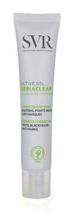 Svr Laboratories SVR Sebiaclear Active Gel 40 ml i gruppen HELSE OG SKJØNNHET / Hudpleie / Ansikt / Ansiktsolje hos TP E-commerce Nordic AB (D45034)