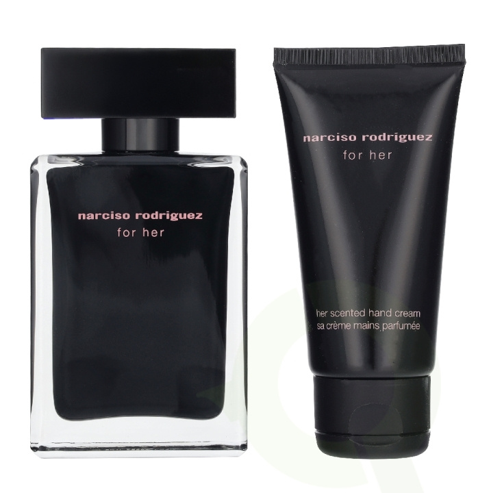 Narciso Rodriguez For Her Set 100 ml Edt Spray 50ml/Hand Cream 50ml i gruppen HELSE OG SKJØNNHET / Duft og parfyme / Parfyme / Parfyme for henne hos TP E-commerce Nordic AB (D45063)