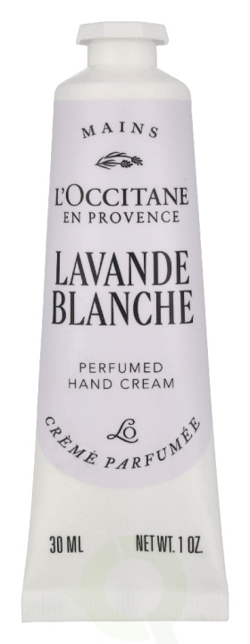 L\'Occitane Lavande Blanche White Lavender Hand Cream 30 ml i gruppen HELSE OG SKJØNNHET / Manikyr/pedikyr / Håndkrem hos TP E-commerce Nordic AB (D45108)