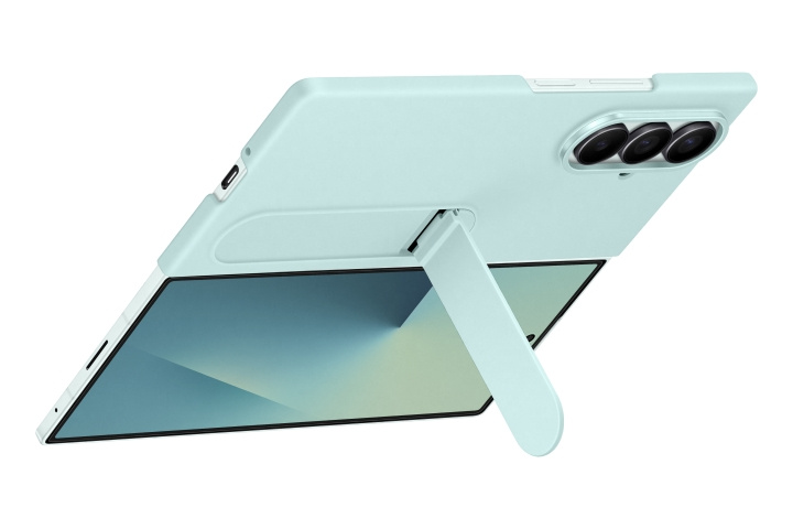 Samsung Mobilskal Galaxy Z Fold 7 Silicone Case - Mint i gruppen SMARTTELEFON & NETTBRETT / Mobilbeskyttelse / Samsung hos TP E-commerce Nordic AB (D45150)
