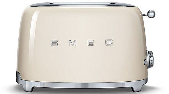 SMEG Brödrost TSF01CREU Creme Smeg i gruppen HJEM, HUS OG HAGE / Husholdningsapparater / Brødristere og toastjern / Brødristere hos TP E-commerce Nordic AB (D45241)